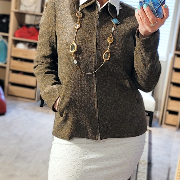 Garfield & Marks zip up blazer made in 🇺🇸 - Picture 9 of 16